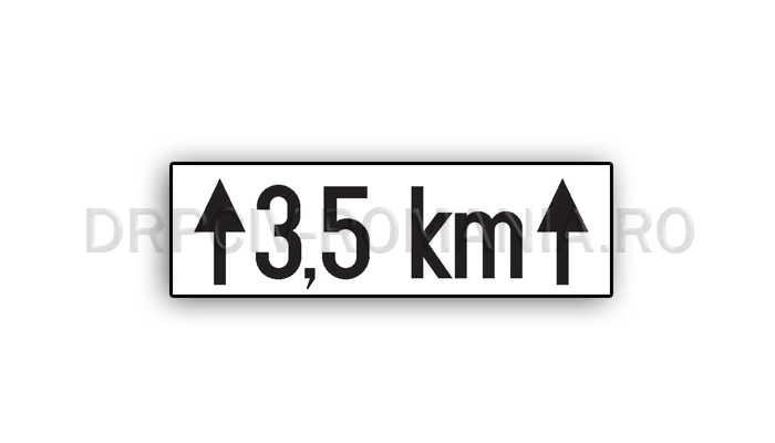 Lungimea sectorului periculos la care se referă indicatorul