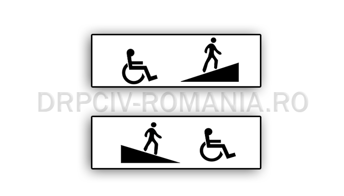 Rampă pentru persoane cu handicap locomotor